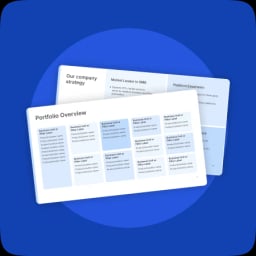 Product management templates