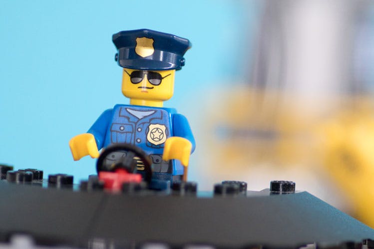 LEGO policeman